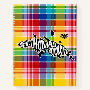 St. Thomas, Rock City, U.S. Jungfrau Islands, Madr Notizbuch