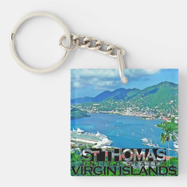 St Thomas Schlüsselanhänger (Vorderseite)