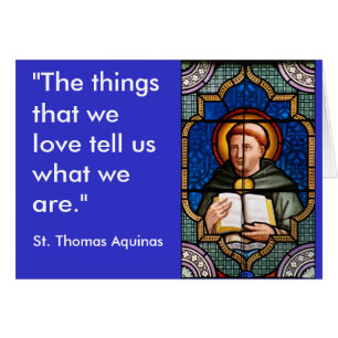St Thomas Thomas von Aquin