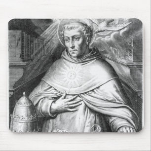 St Thomas Thomas von Aquin Mousepad