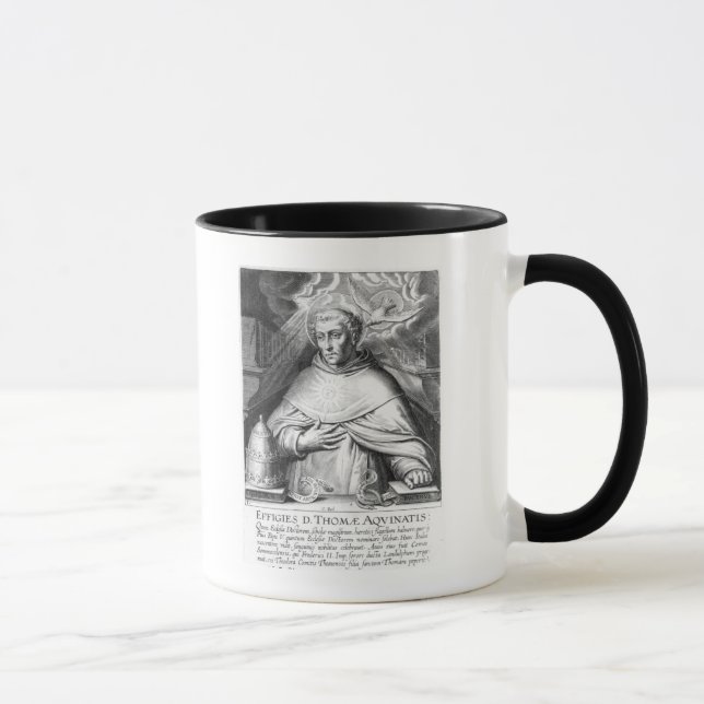 St Thomas Thomas von Aquin Tasse (Rechts)