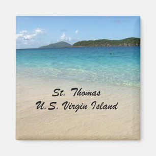 St. Thomas, U.S. Jungfrau Island Magnet