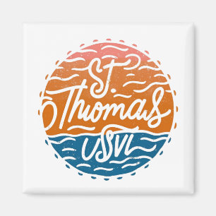 St Thomas U.S. Jungfrau Islands Magnet