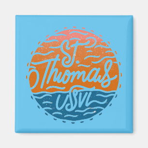 St Thomas U.S. Jungfrau Islands Magnet