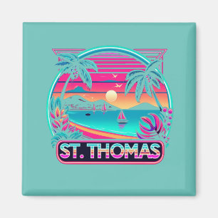 St Thomas U.S. Jungfrau Islands Magnet