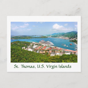 St. Thomas, U.S. Jungfrau Islands Postkarte