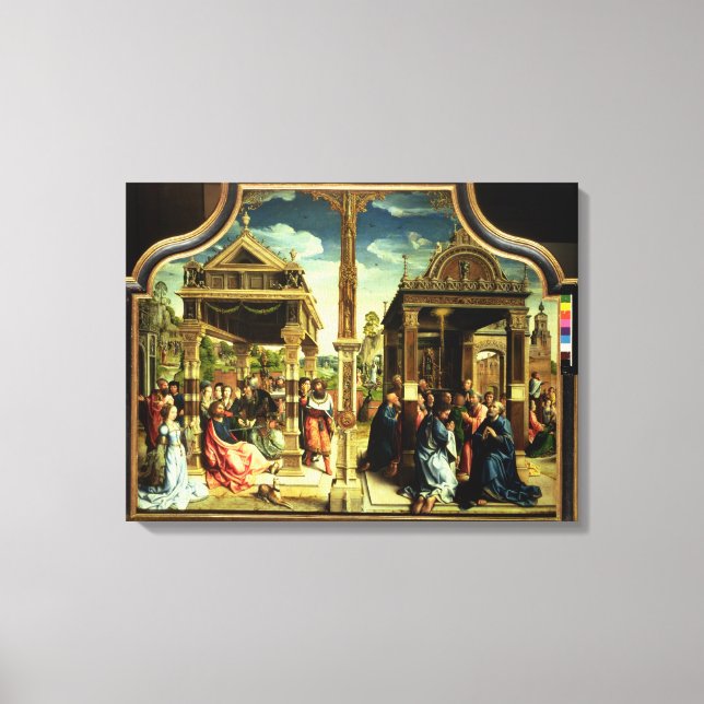St. Thomas und St. Matthew Altarpiece Leinwanddruck (Vorderseite)