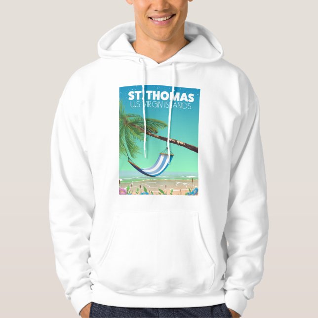 St Thomas US Jungfrau Islands Hoodie (Vorderseite)