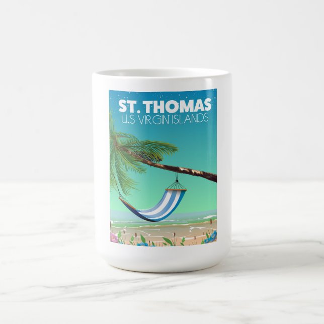 St Thomas US Jungfrau Islands Kaffeetasse (Mittel)