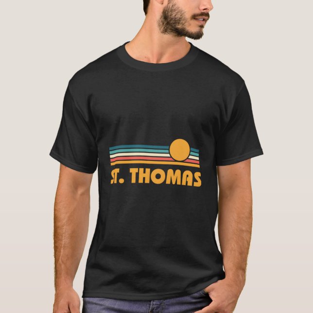 St Thomas Us Jungfrau Islands T-Shirt (Vorderseite)