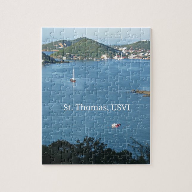 St Thomas, USVI Puzzle (Vertikal)