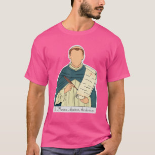 St. Thomas von Aquin Schutzpatron der Studenten Ka T-Shirt