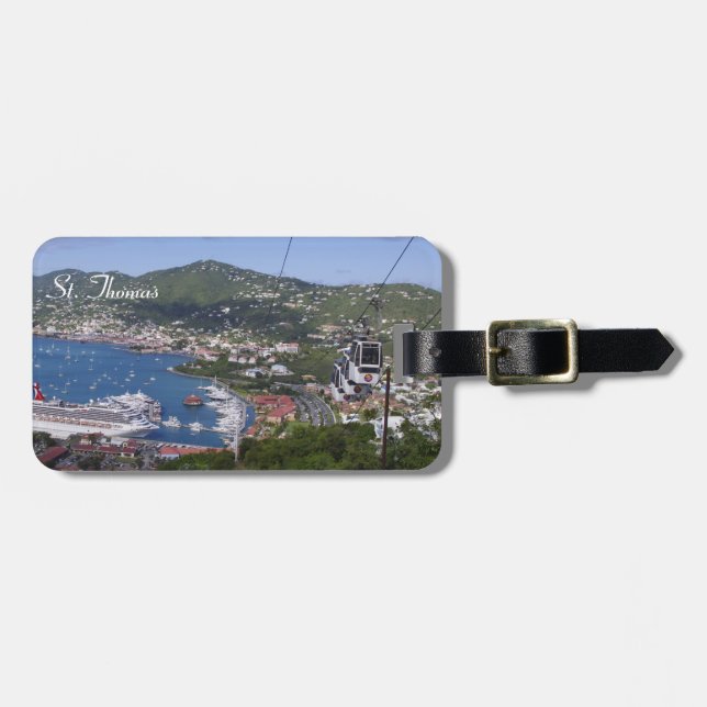 St- ThomasGepäckanhänger Gepäckanhänger (Vorderseite horizontal)