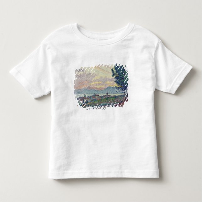 St Tropez, Kiefernholz, 1896 Kleinkind T-shirt (Vorderseite)