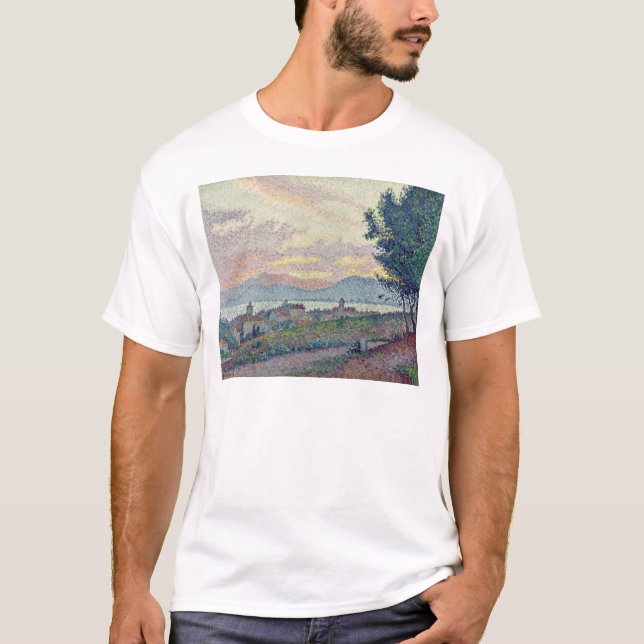 St Tropez, Kiefernholz, 1896 T-Shirt (Vorderseite)