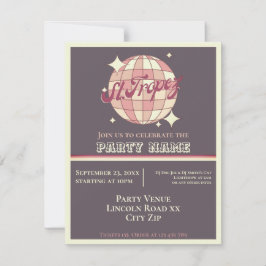 St. Tropez Themensommer Party Feier Einladung