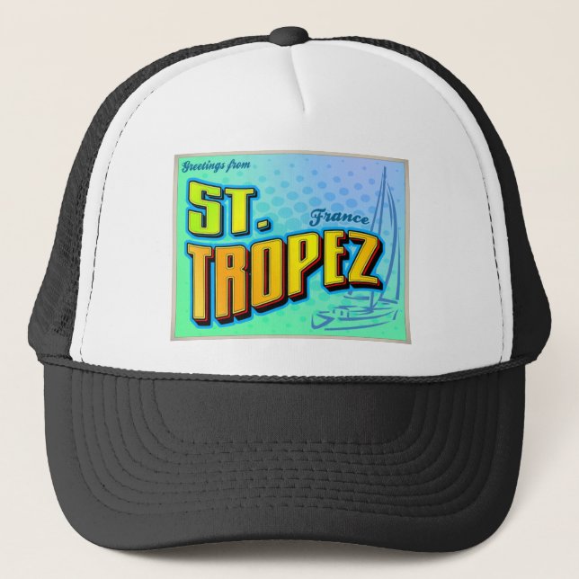 ST TROPEZ TRUCKERKAPPE (Vorderseite)