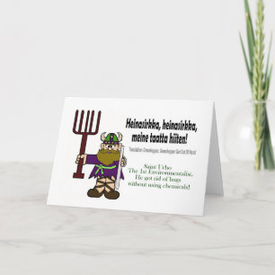 St. Urho Die Umweltkarte Karte