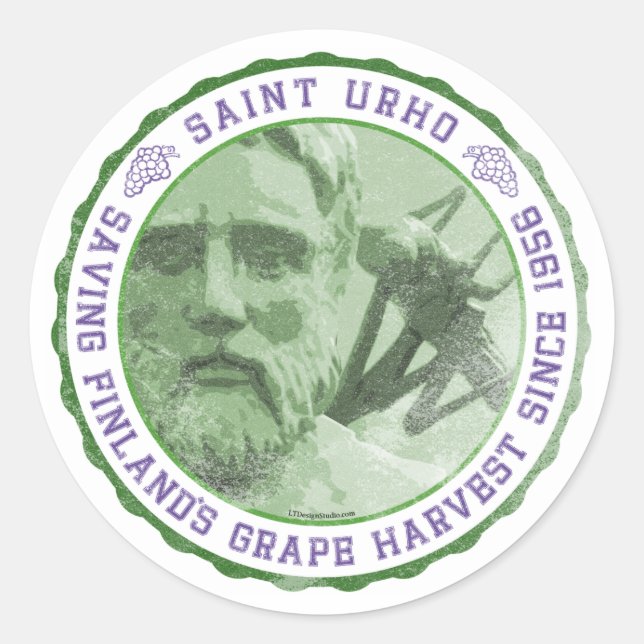 St. Urho Siegel - Stickers (Vorderseite)