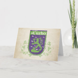 St. Urho-Wappen - Karte