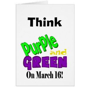 St. Urho's Day Rhyme oder Reason Funny Card