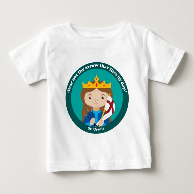 St. Ursula Baby T-shirt (Vorderseite)