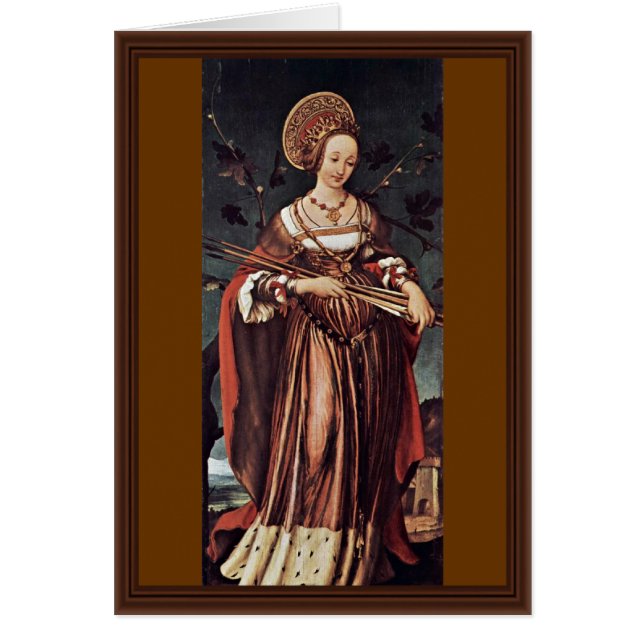 St Ursula durch Hans Holbein das jüngere (Vorne)