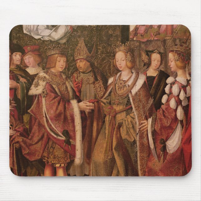 St Ursula und Prinz Etherius Mousepad (Vorne)