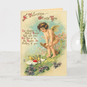 St. Valentine Grüße - Valentinstagskarte Feiertagskarte