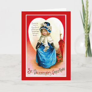 St. Valentins Gruß Feiertagskarte