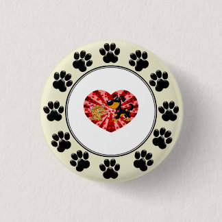 St. Valentinstag Button