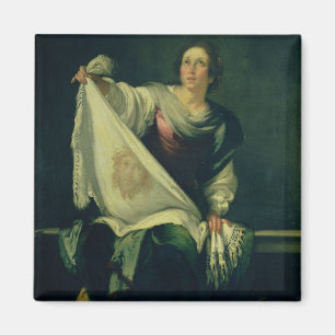 St.-Veronica, 1625-30 (Öl auf Leinwand) Magnet