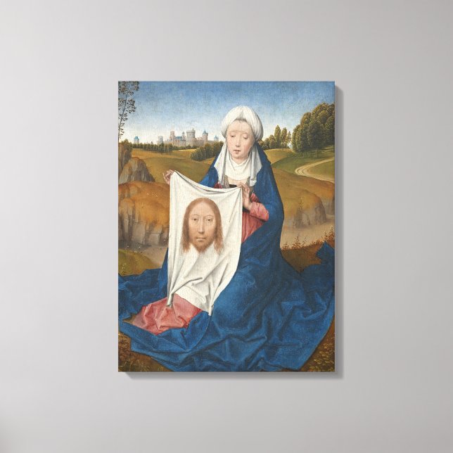 St. Veronica, c.1470-1475 (Öl auf Tafel) Leinwanddruck (Vorderseite)