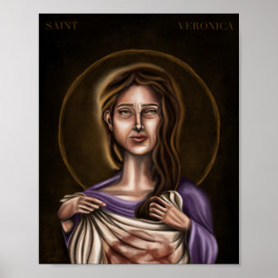 St. Veronica Large Print Poster