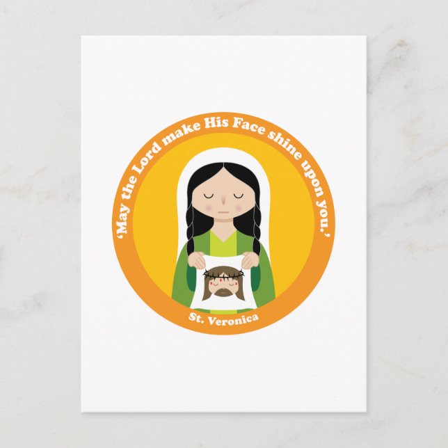 St. Veronica Postkarte (Vorderseite)