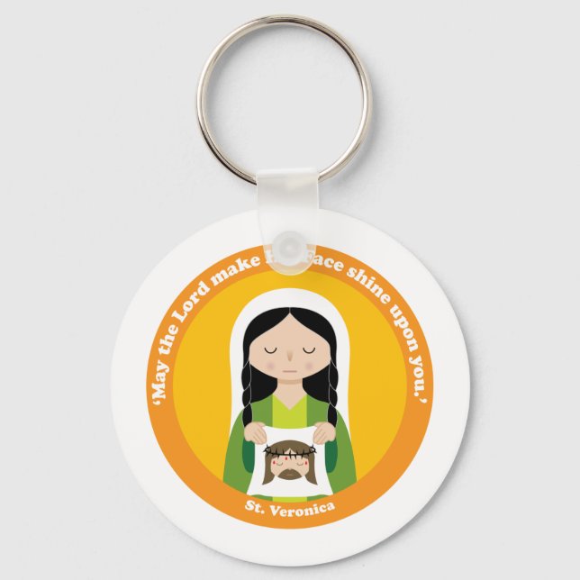 St. Veronica Schlüsselanhänger (Vorderseite)