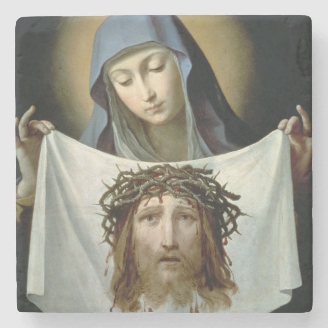 St.-Veronica Steinuntersetzer (Vorderseite)