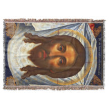 St Veronica Veil Jesus Face Katholische Blanket