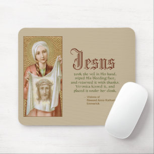 St. Veronica von Jerusalem (JM 60) Mousepad