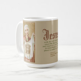 St. Veronica von Jerusalem (JM 60; Stil 1) Kaffeetasse