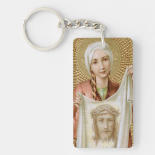 St. Veronika von Jerusalem (JM 60) Rechteckig Acry Schlüsselanhänger