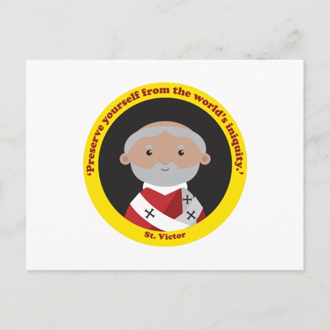 St. Victor Postkarte (Vorderseite)