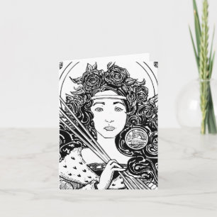 St. Victoria Notecard Karte