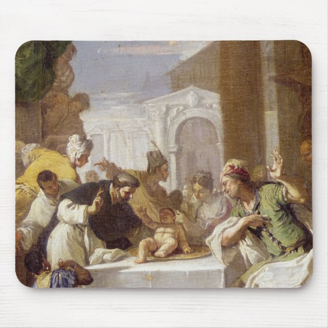 St. Vincent Ferrer darstellend ein Wunder Mousepad (Vorne)