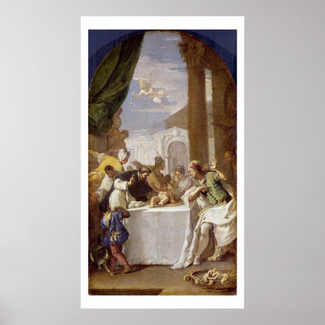 St. Vincent Ferrer darstellend ein Wunder Poster (Vorne)