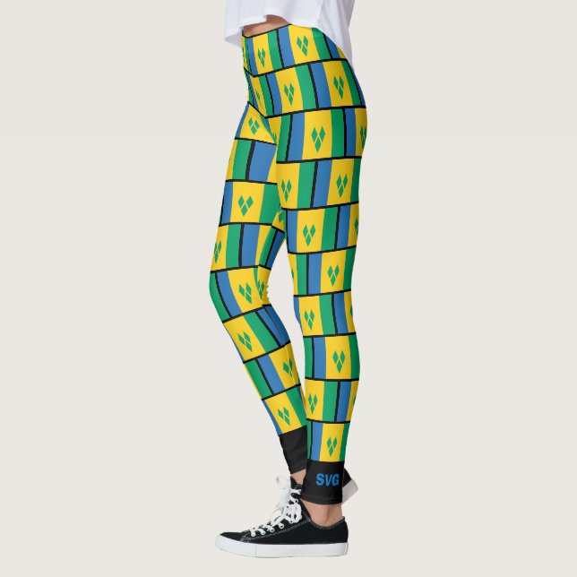 ST VINCENT Monogramm Leggings (Links)