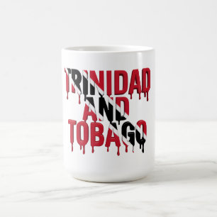 St. Vincent Tropf Karibisches Flaggen-Design F Kaffeetasse