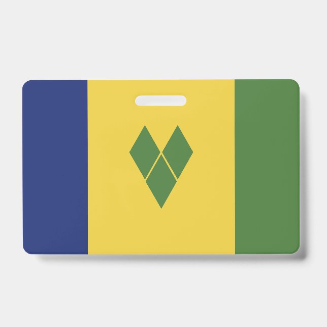 St. Vincent und die Grenadinen Ausweis (Vorderseite)