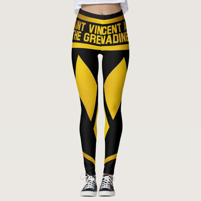 St. Vincent und die Grenadinen Emblem Leggings (Vorderseite)