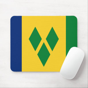 St Vincent und die Grenadinen-Flagge Vincy Mousepad
